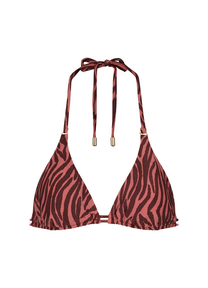 Beachlife Triangel Bikinitop Zebra