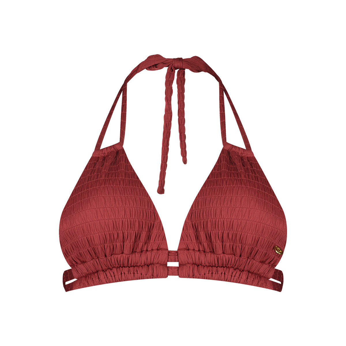 Ten Cate Beach Triangel Bikinitop Shiny Rouge