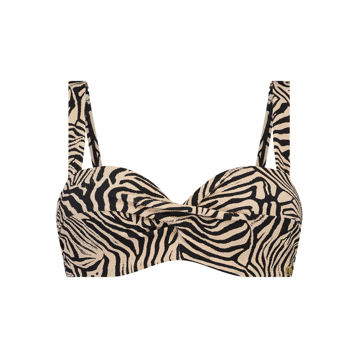 Ten Cate Beach Twist Bikinitop Zebra