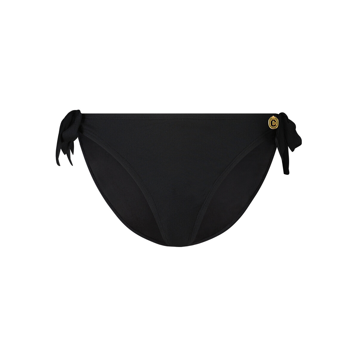 Ten Cate Beach Bikinislip Black Rib