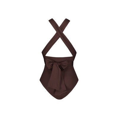 Ten Cate Beach Badpak Chocolate Rib