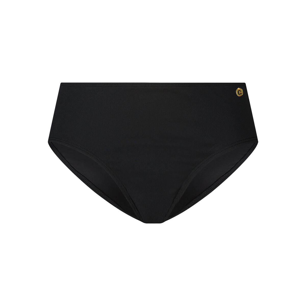 Ten Cate Beach Bikinislip Black Rib