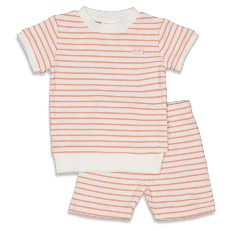 Feetje Shortama Pyjama Wafel
