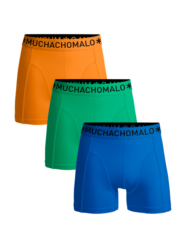 Muchachomalo 3-Pack Boxershort Solids