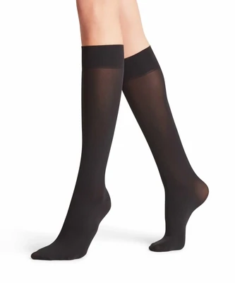 Falke Kniekous Pure Matt 50 Black