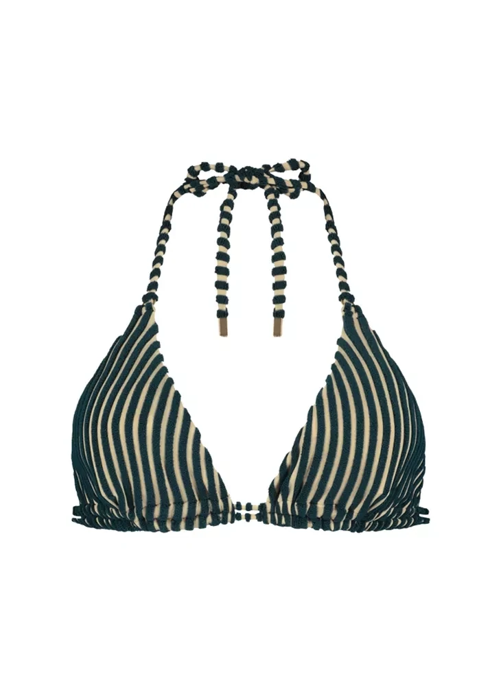 Beachlife Triangel Bikinitop Knitted Stripe