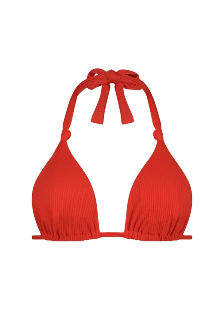 Beachlife Triangel Bikinitop Fiery Red