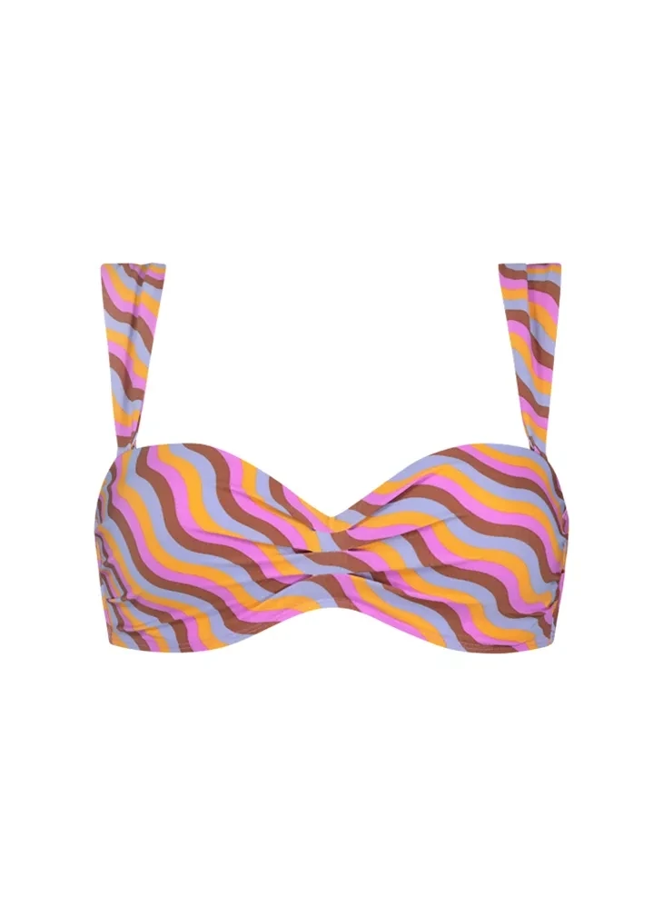 Beachlife Balconette Bikinitop The Wave