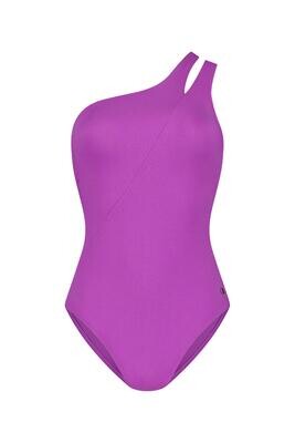 Beachlife One Shoulder Badpak Purple Flash