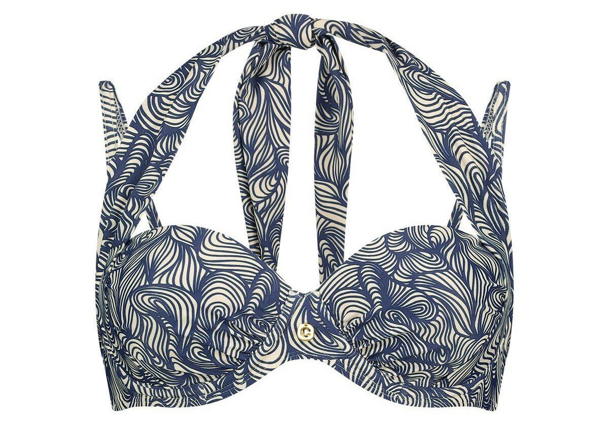 Ten Cate Beach Multiway Bikinitop Abstract Loop