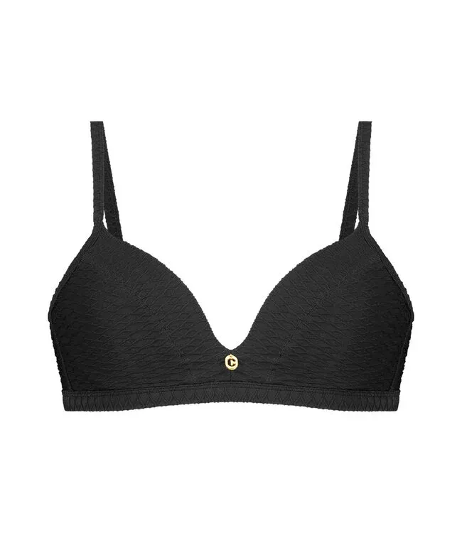Ten Cate Beach Triangel Bikinitop Black Snake