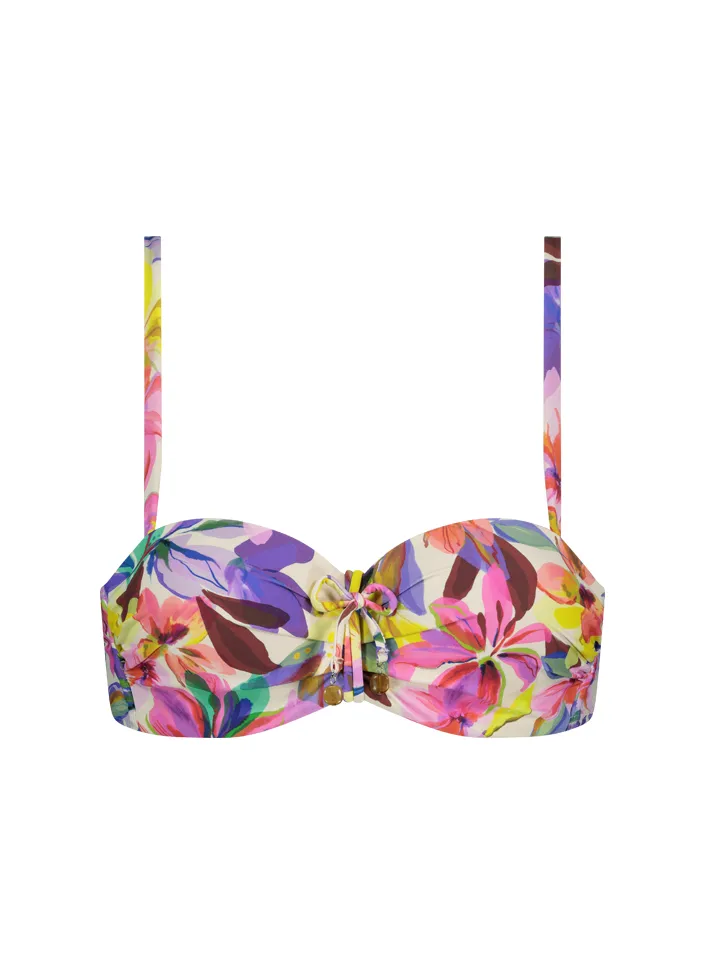 Cyell Bandeau Bikinitop Fluid Flowers