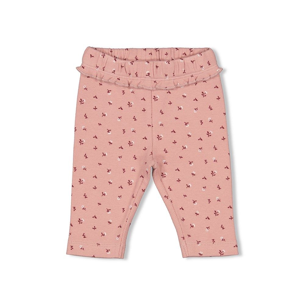 Feetje Broek Rib Blooming Meadow