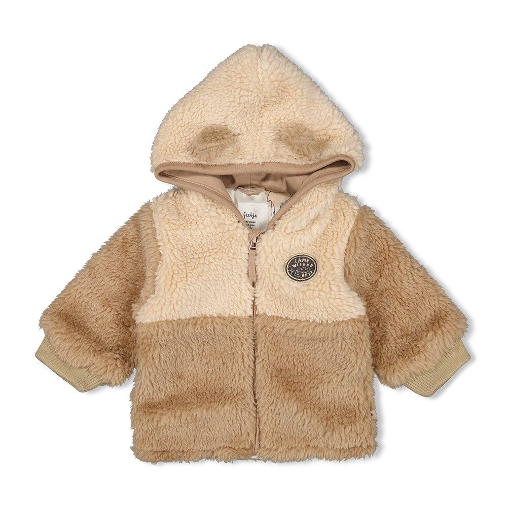 Fetje Teddy Jasje Met Capuchon Camp Wilderness
