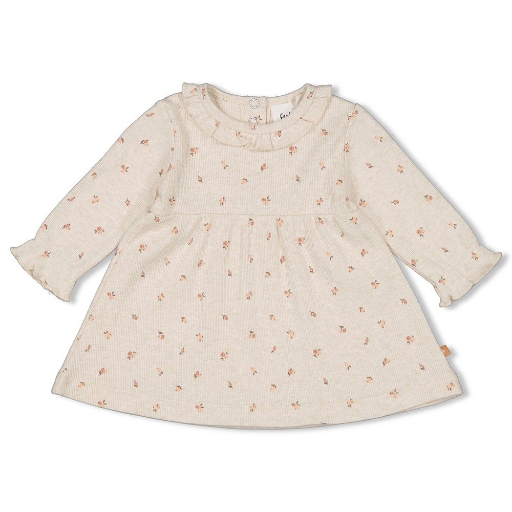 Feetje Jurk Rib Little Rosebud