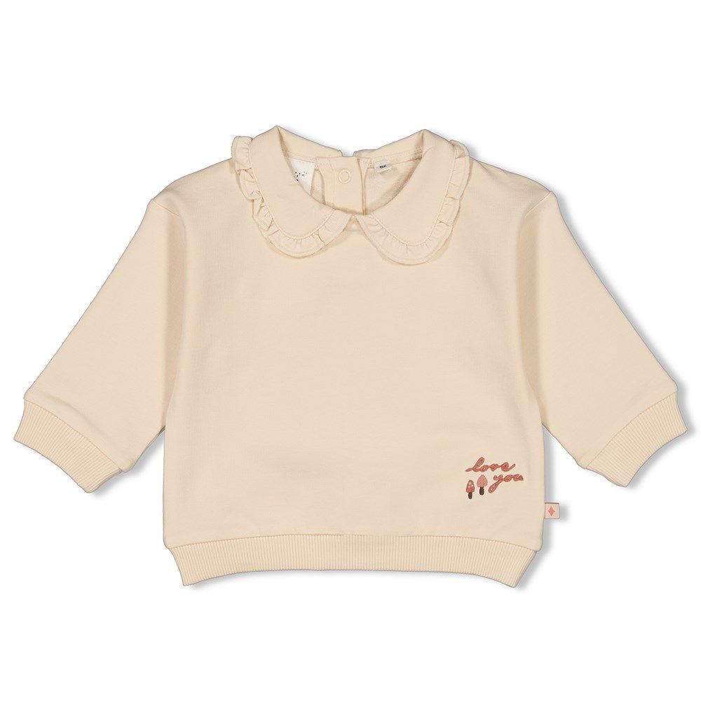 Feetje Sweater Ruches Grow Your Own Way