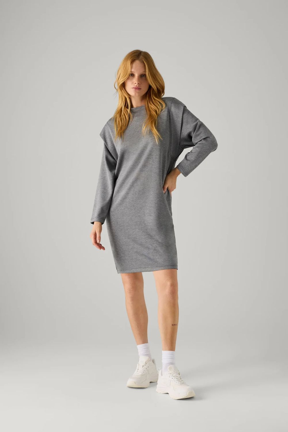 Ysabel Mora Jurk Gray