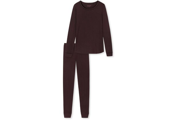 Schiesser Pyjama Burgundy