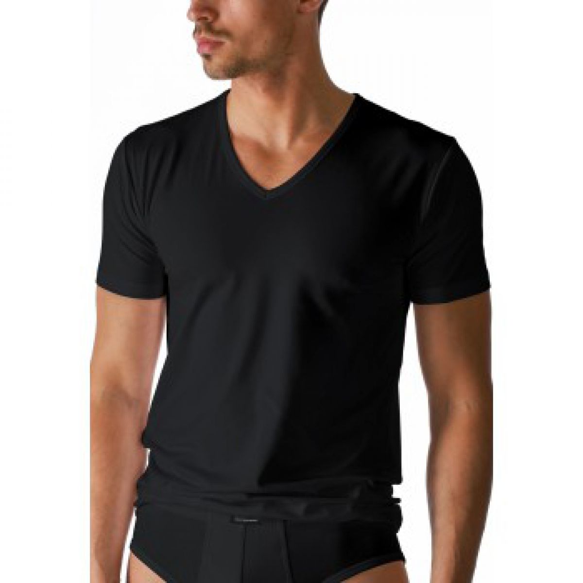 Mey Shirt V-Hals Dry Cotton