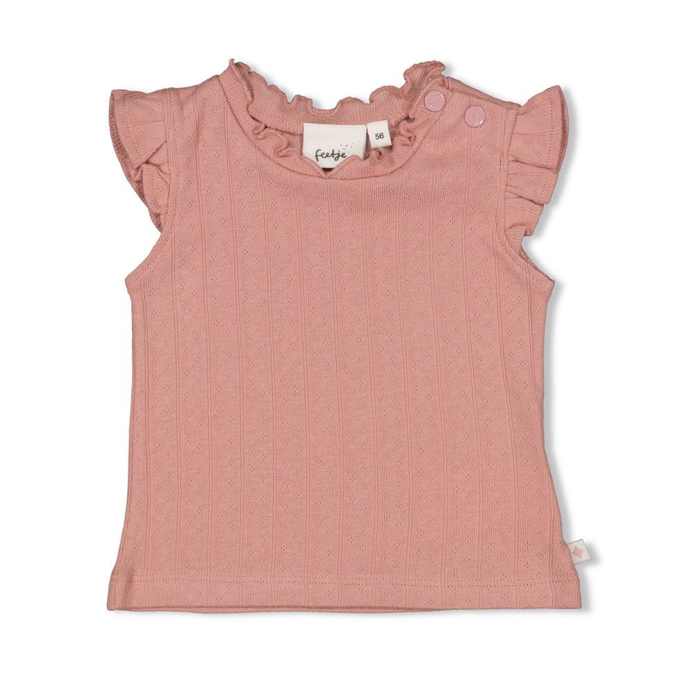 Feetje T-Shirt Pointelle Rib Starfish Wishes