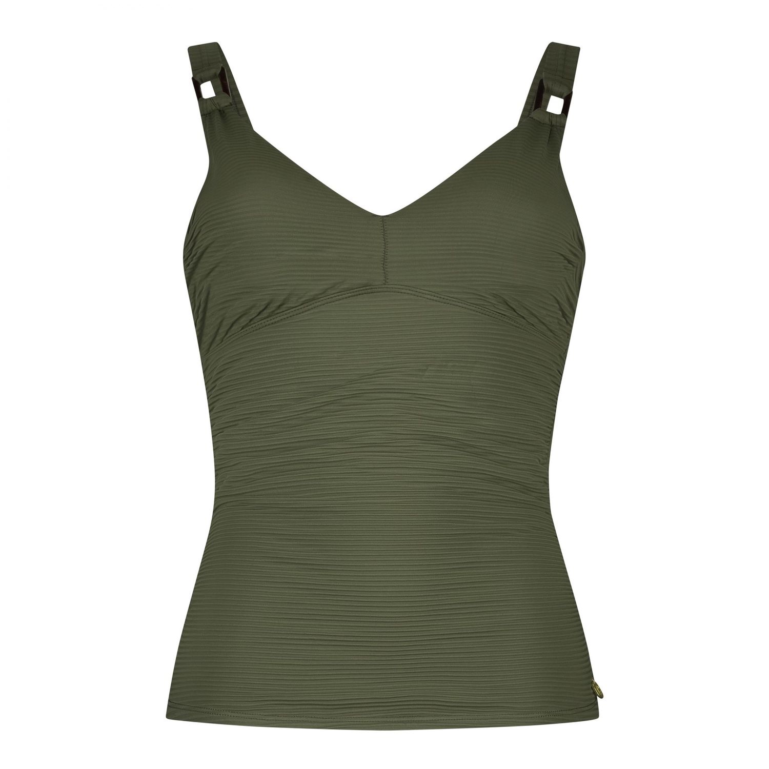 Ten Cate Beach Tankini Top Deep Olive
