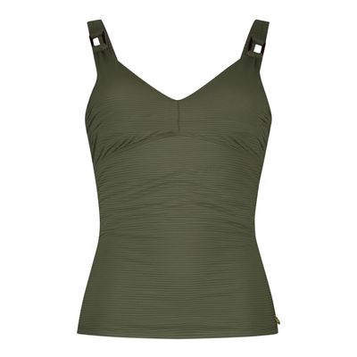 Ten Cate Beach Tankini Top Deep Olive