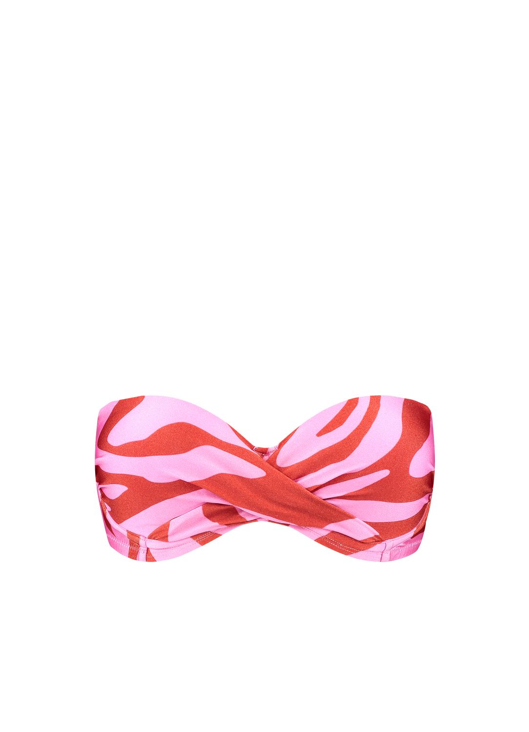 Beachlife Multiway Bikinitop Pink Zebra
