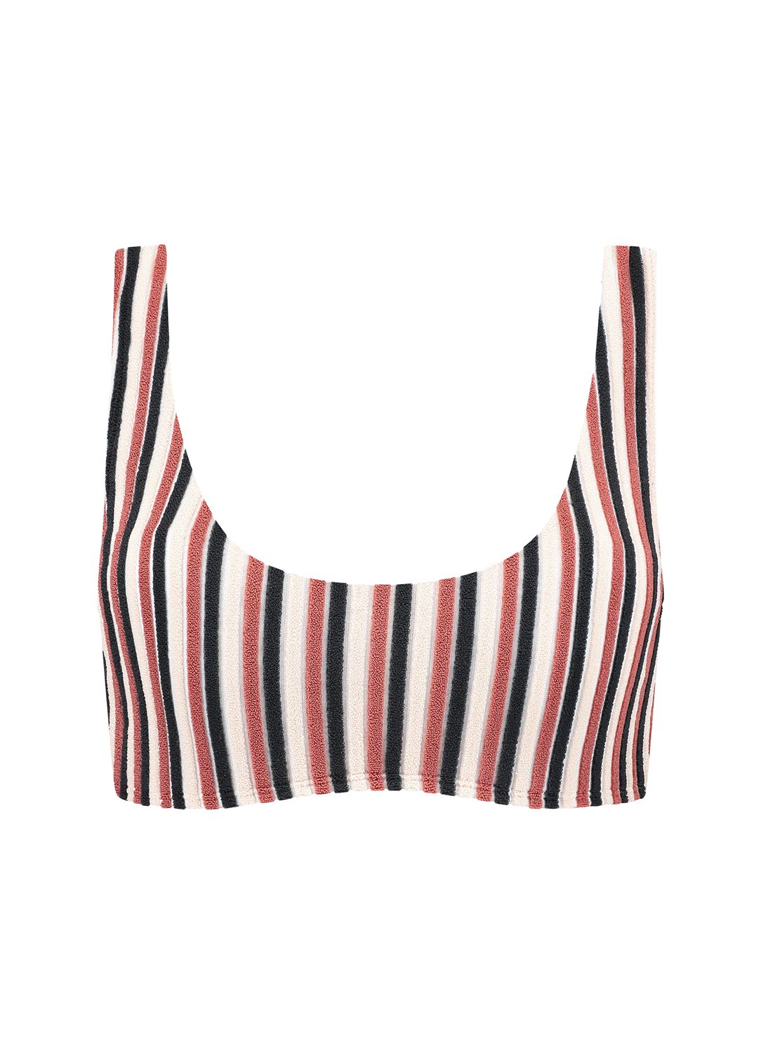 Beachlife Bikinitop Teddy Stripe