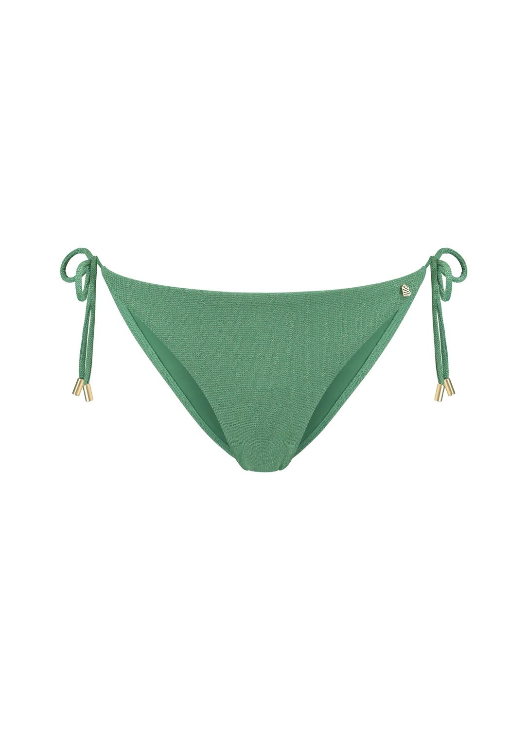 Beachlife Strik Bikinibroekje Green Shimmer