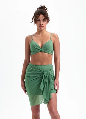 Beachlife Pareo Rok Green Shimmer