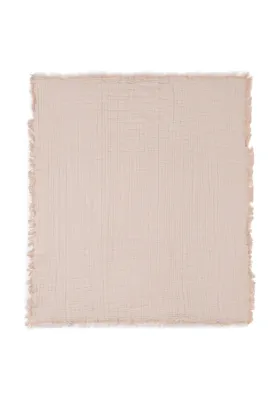 Jollein Deken Wieg Fringe Moonstone/Ivory 75 x 100