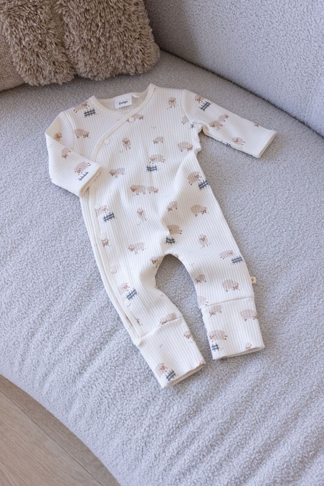 Feetje Pak Omslagvoet Rib Sleepy Sheepy
