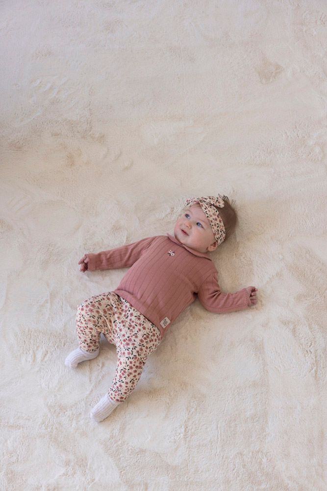 Feetje Legging Rib Woodland Bloom