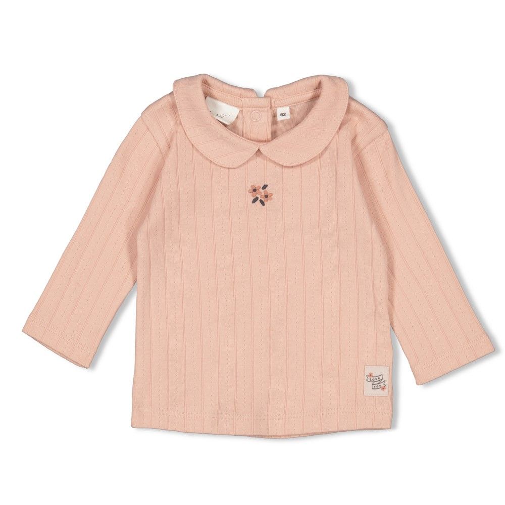Feetje Longsleeve Pontelle Rib Woodland Bloom