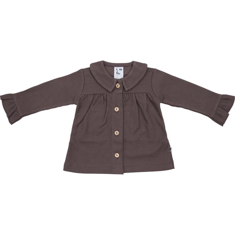 Klein-Baby Cardigan Collar Rib