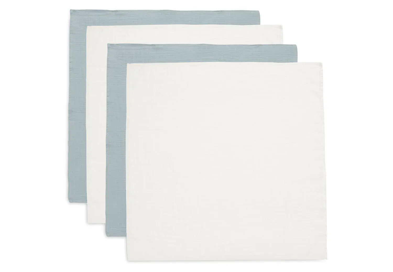 Jollein 4-Pack Hydrofieldoek Small Sea Green 70X70