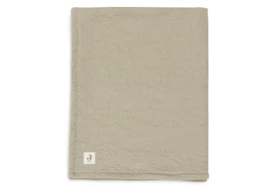 Jollein Deken Wieg Soft Waves Olive Green 75X100