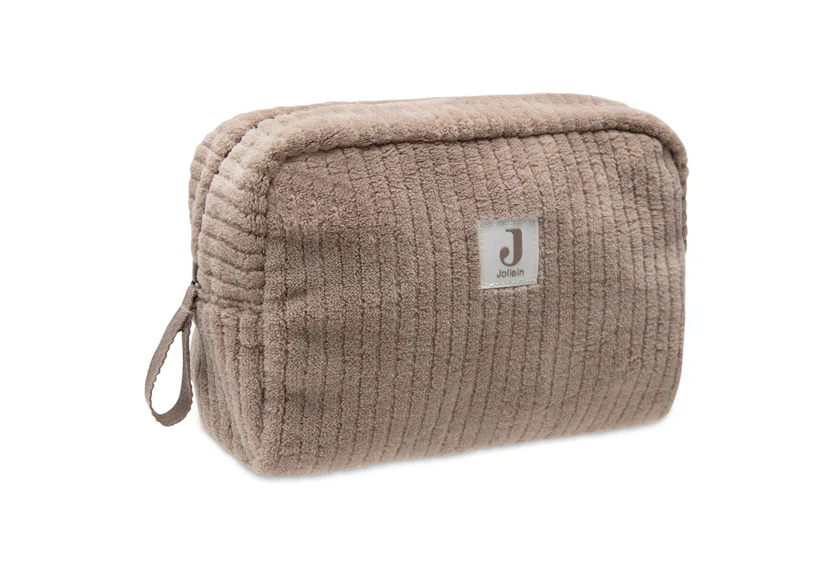 Jollein Etui Cloudy Rib Milky Coffee