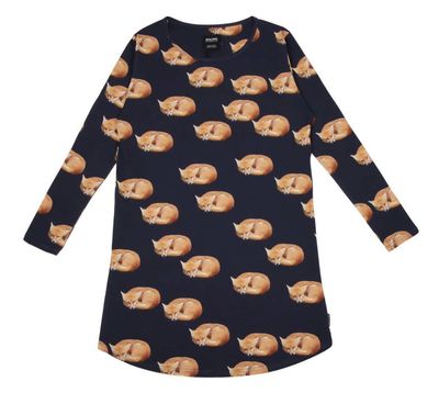 Snurk Nachthemd Fox Blauw