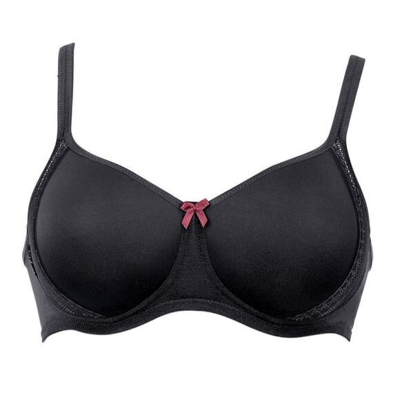 Anita Rosa Faia Soft Beha Fleur Zwart