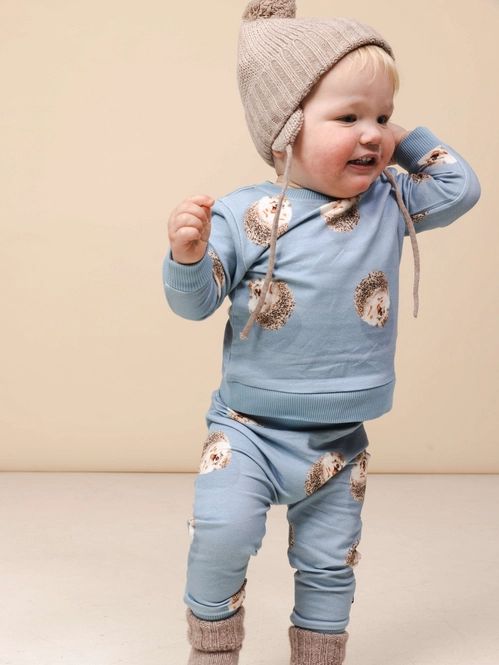 Snurk Broek Baby Hedgy Blue