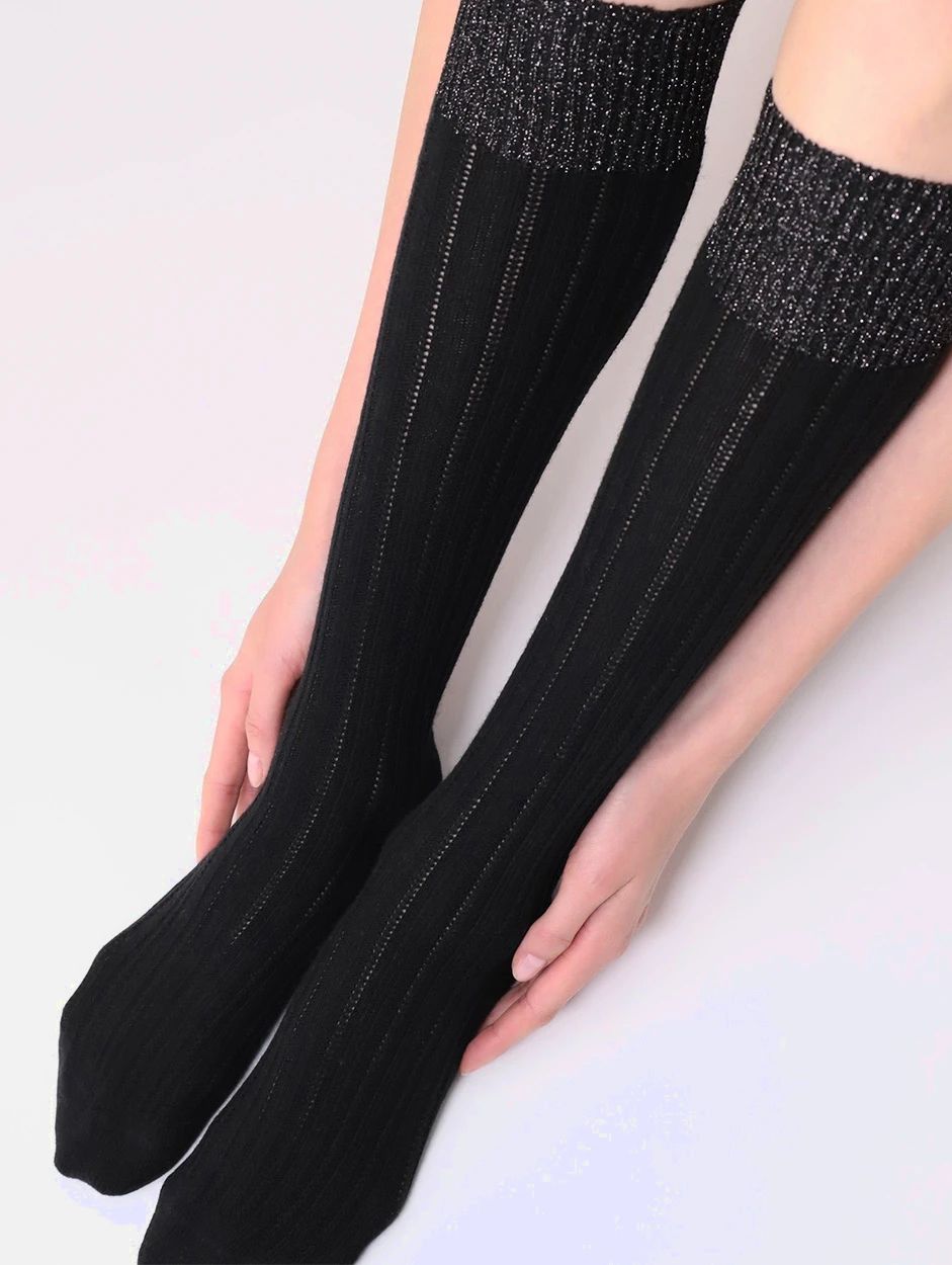 Oroblu Kniekous Jasmine Black