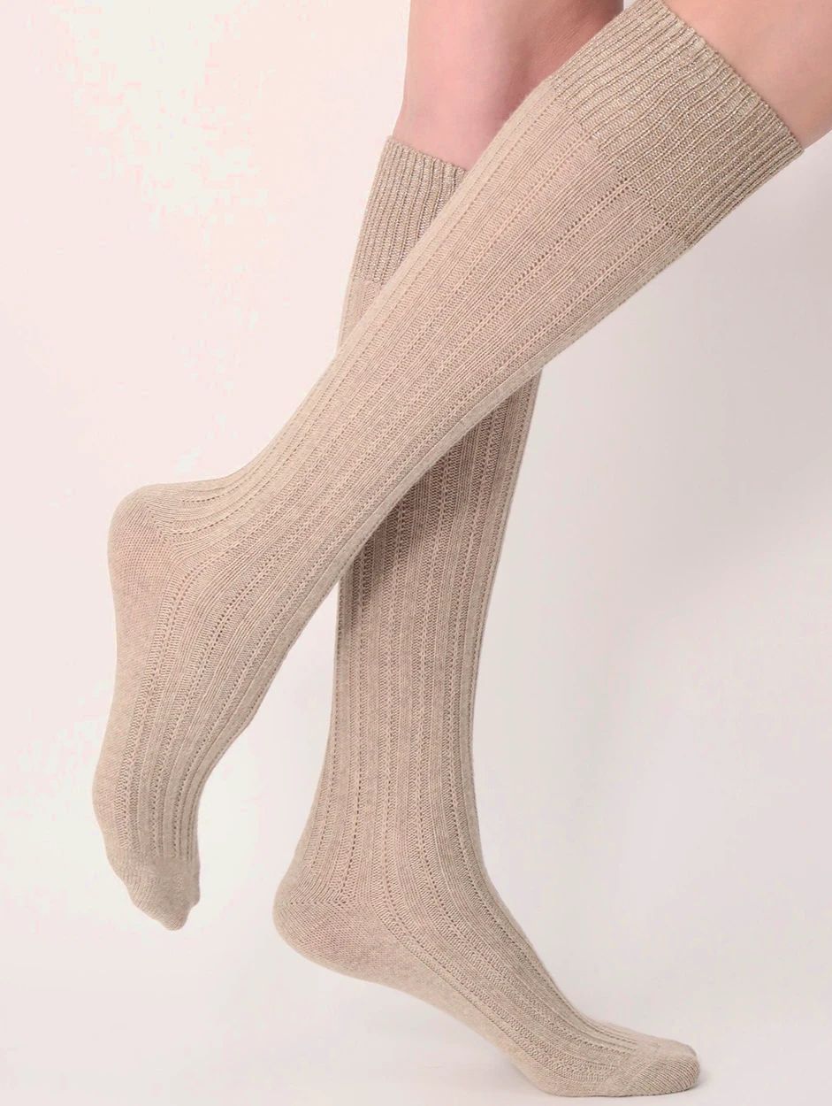 Oroblu Kniekous Jasmine Beige Melange