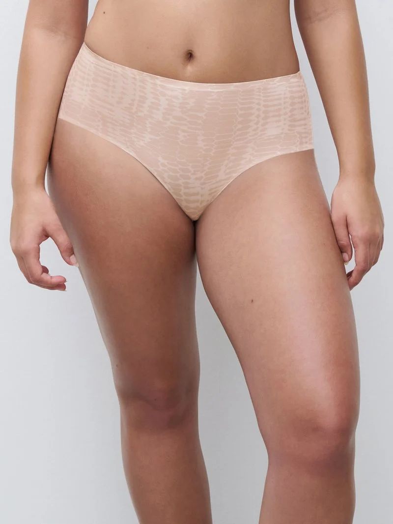 Chantelle High-Waisted String Softstretch Light Snake Print