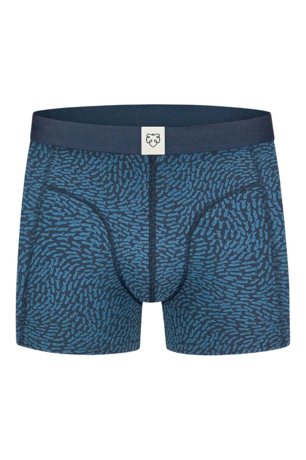 A-Dam Boxer Short Blue Fish