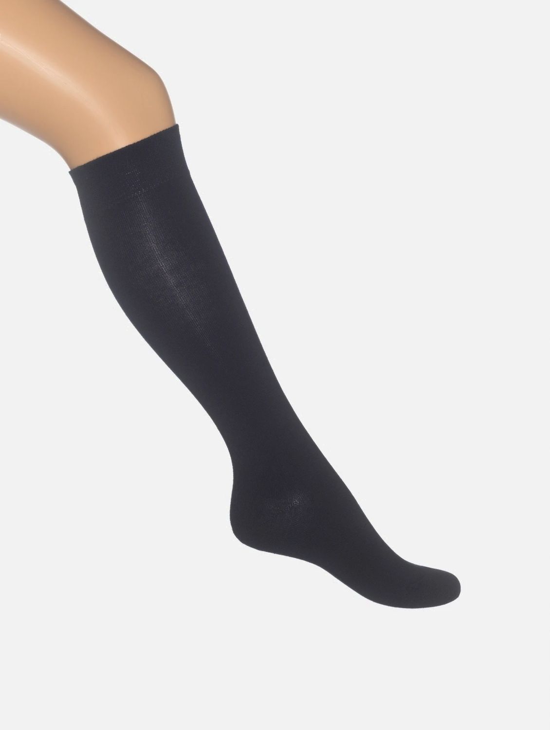 Bonnie Doon Cotton Kniekous Women Navy