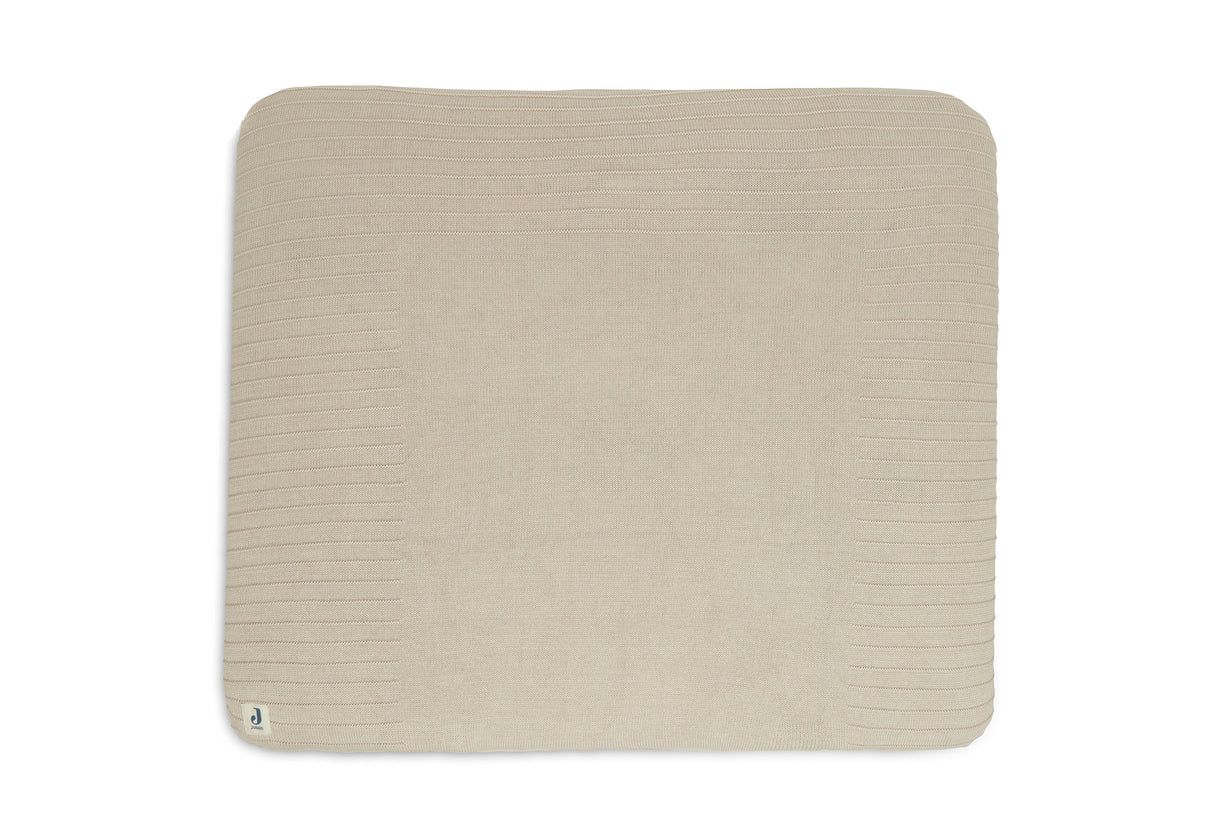 Jollein Aankleedkussenhoes Pure Knit Nougat 75 x 85