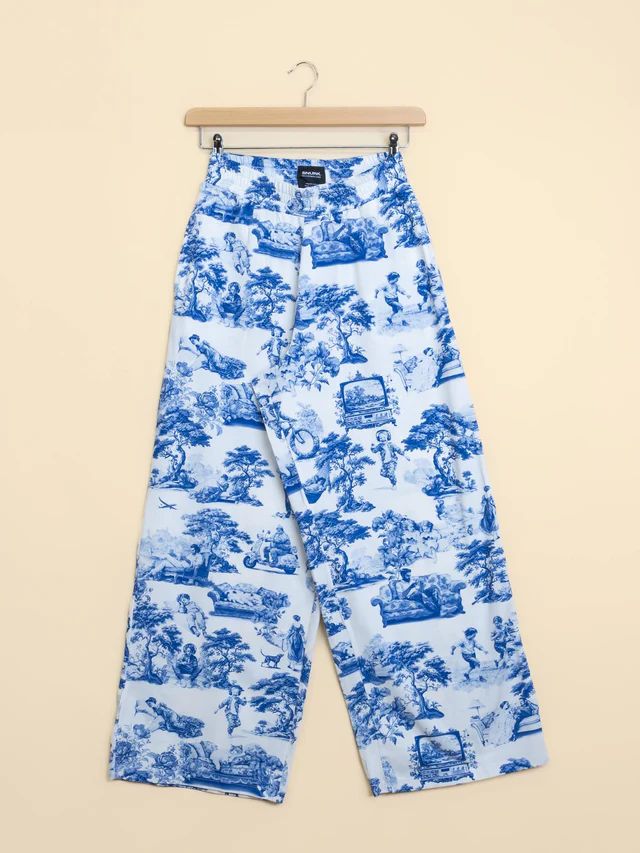 Snurk Wijde Pants Toile de Modern Joy
