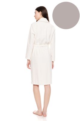 Pink Label Duster Badjas Elephant Grey