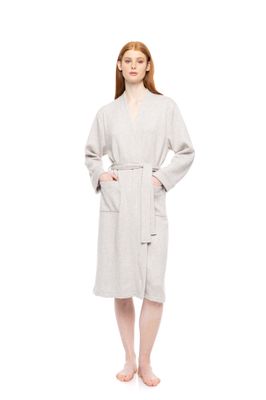 :ink Label Duster Badjas Soft Natural
